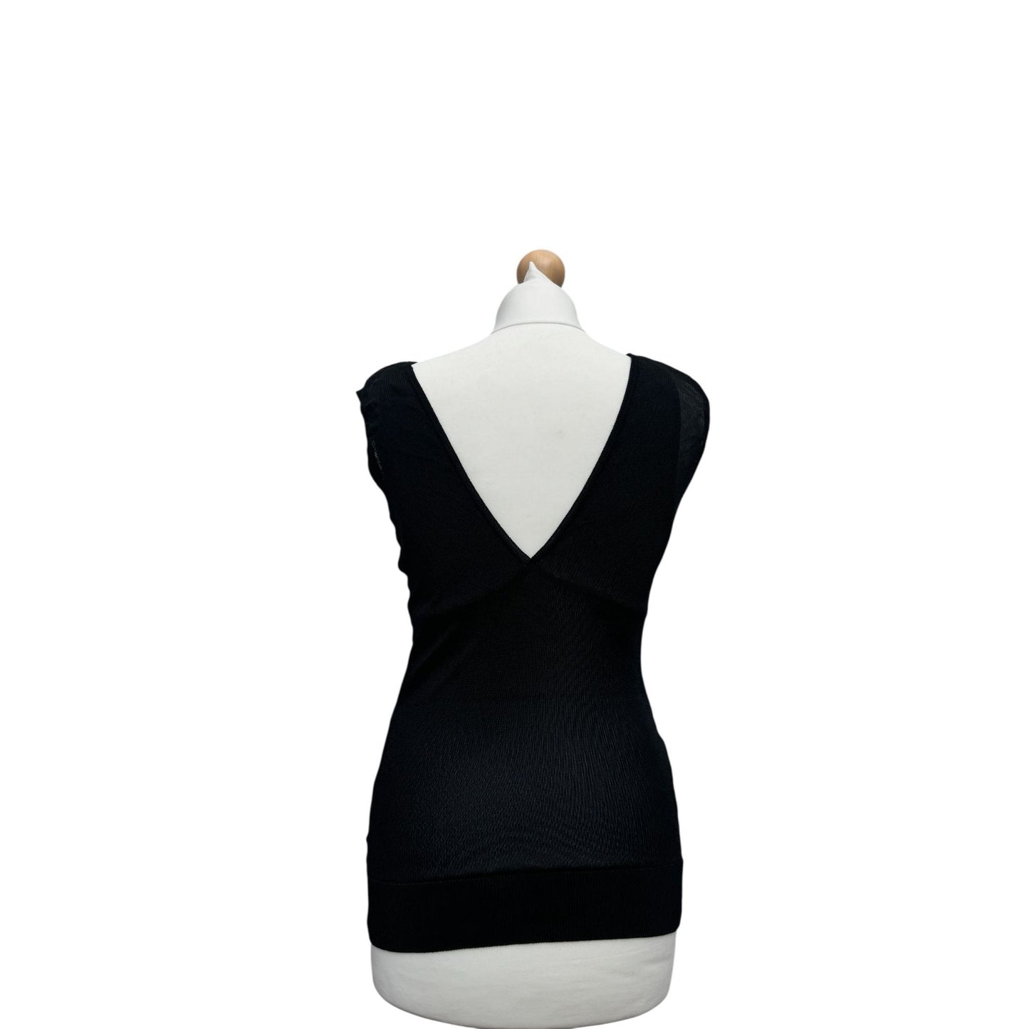 Nicolas Ghesquière SS 2005 Black Mesh Top