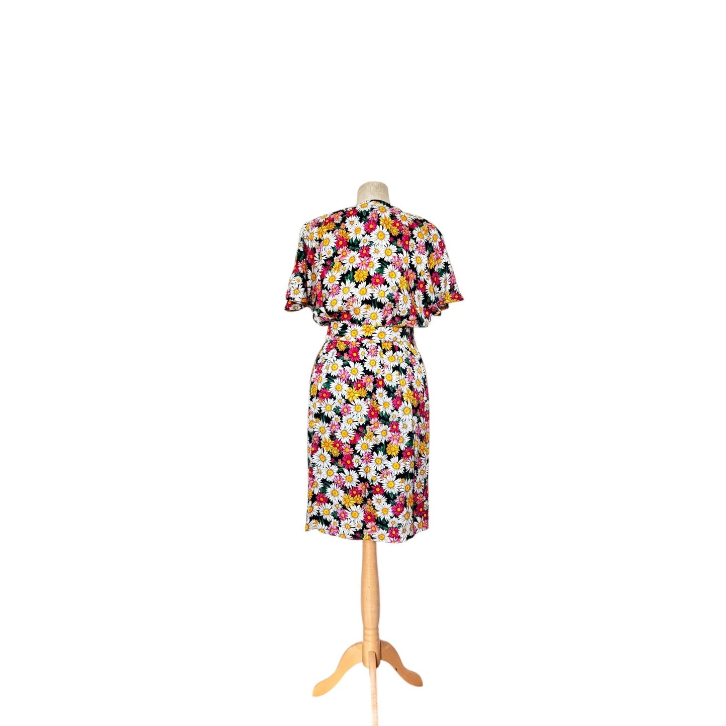 Spring Summer 1992 Floral Dress