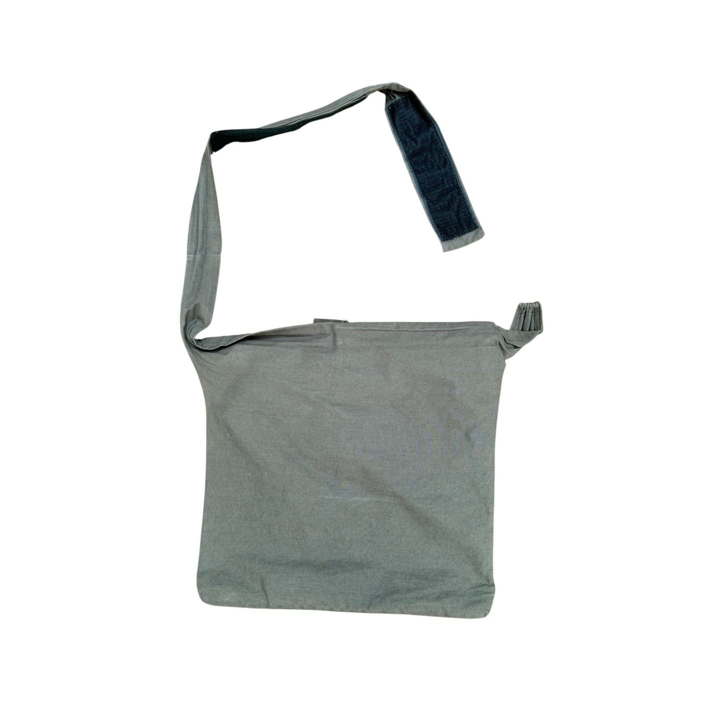 Khaki Cotton Crossbody Bag