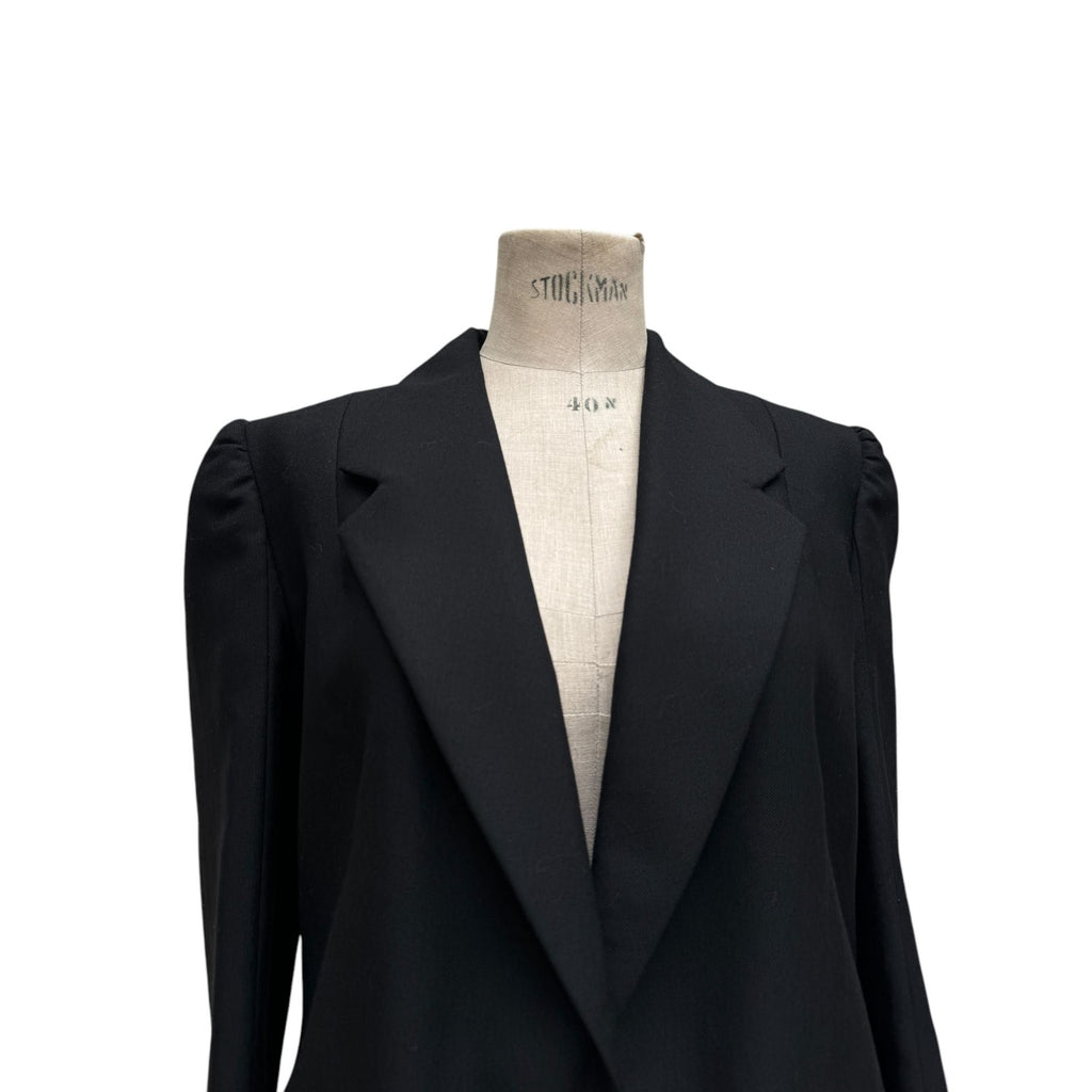 FW 2002 Black Wool Blazer Jacket