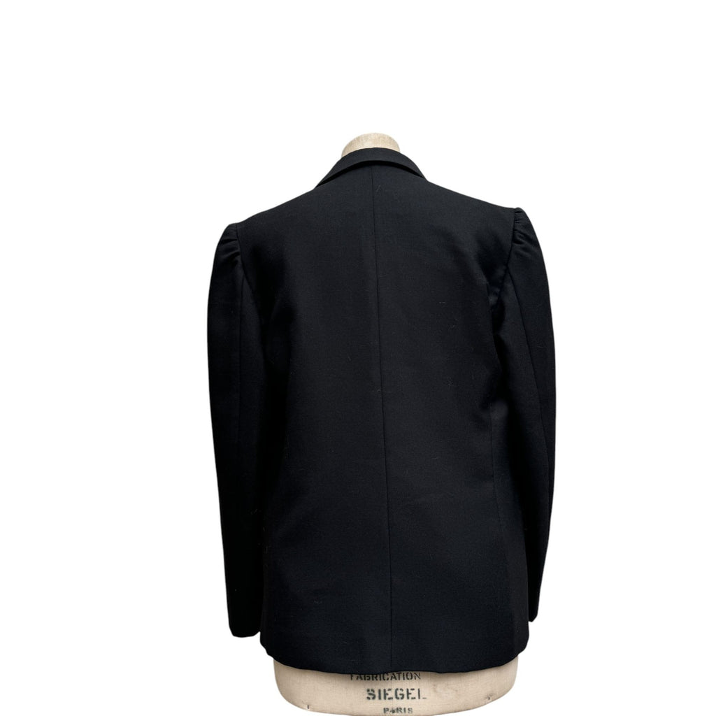 FW 2002 Black Wool Blazer Jacket