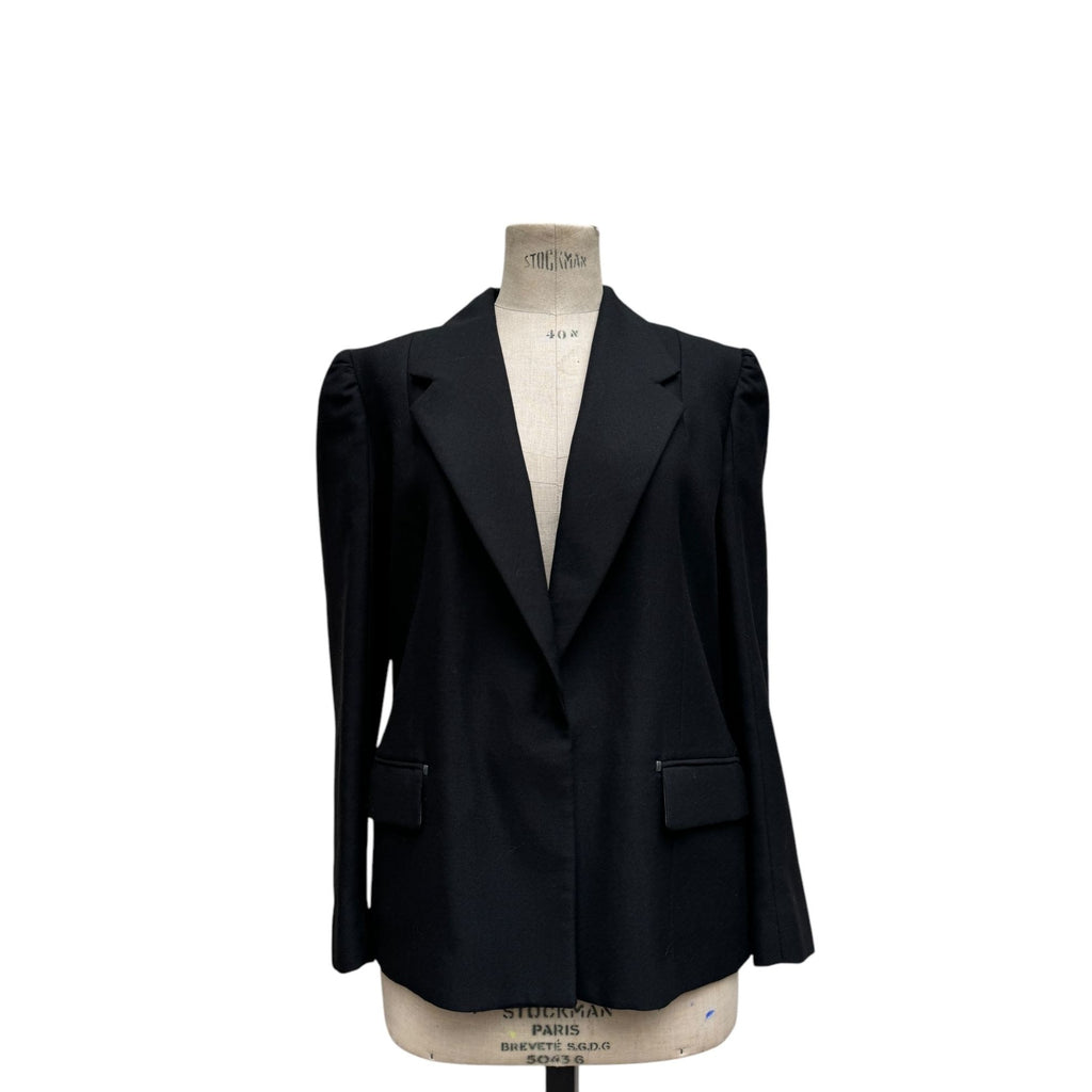 FW 2002 Black Wool Blazer Jacket