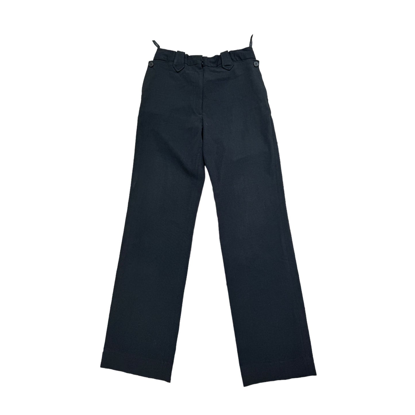 Black Straight Fit Pants