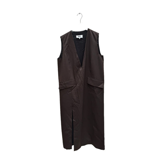 Brown Wool Maxi Dress