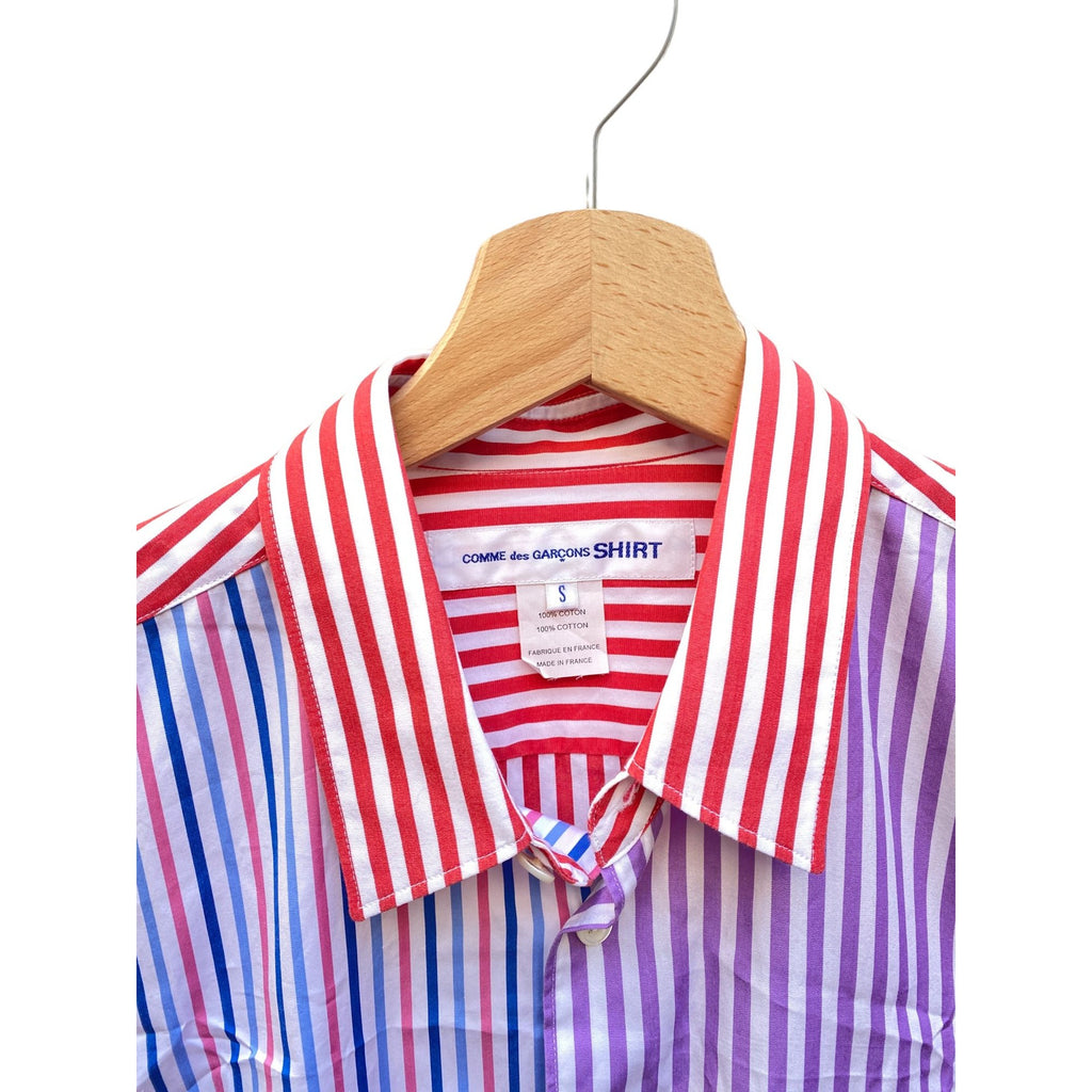 Patchwork Striped Shirt