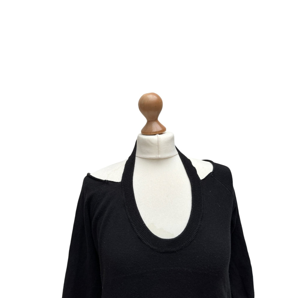 SS 2007 Vintage Black Cut out sweater