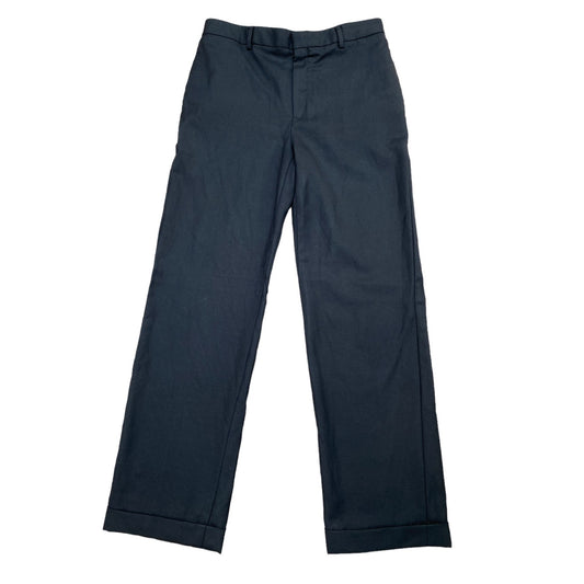 By Hedi Slimane  High Waist Black Wool Pants