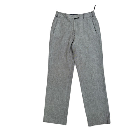 FW 2004 Brown Grey Wool Pants