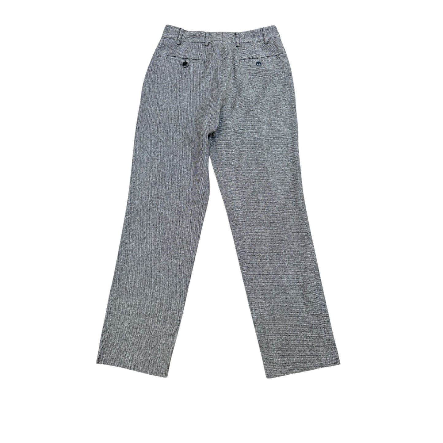 FW 2004 Brown Grey Wool Pants