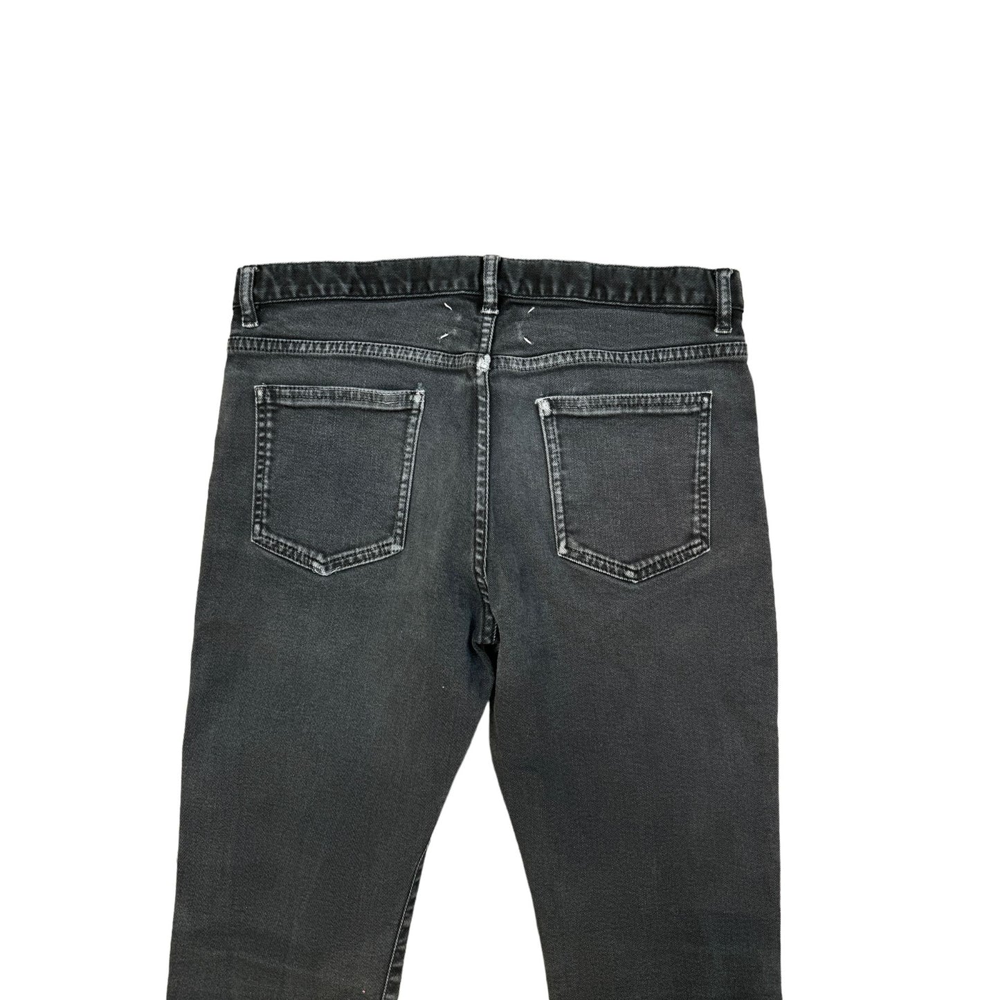 Grey Denim Jeans  Iconic 4 Stitches on the back