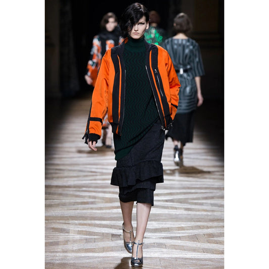 Fall/Winter 2014 Orange Back-Zip Bomber