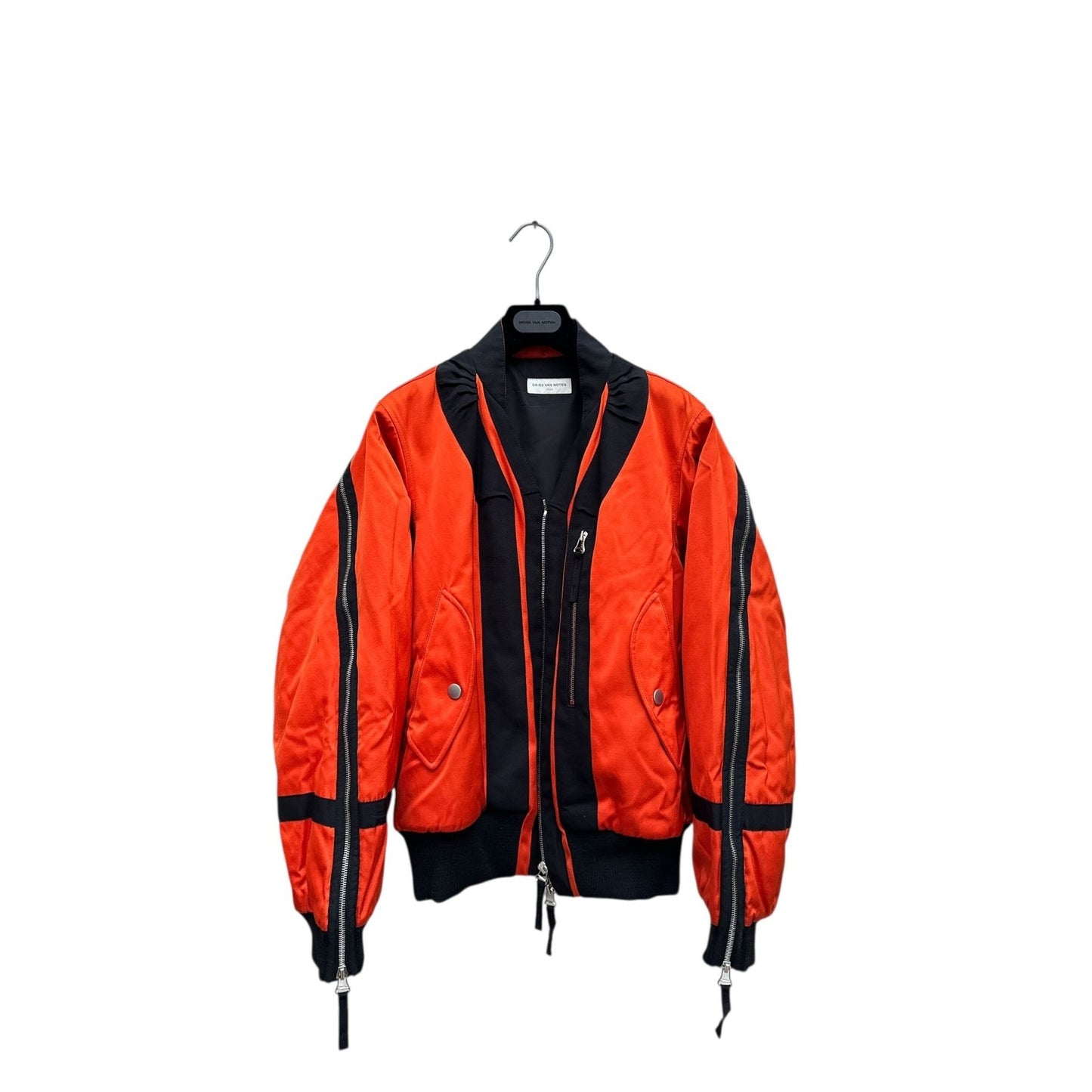 Fall/Winter 2014 Orange Back-Zip Bomber