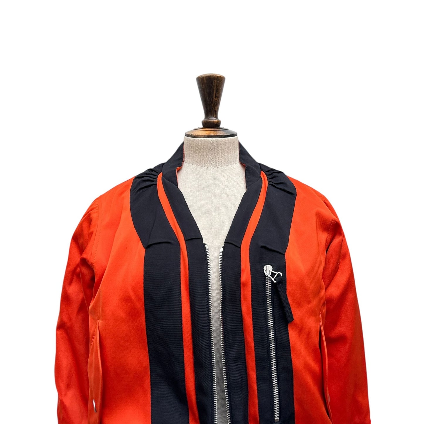 Fall/Winter 2014 Orange Back-Zip Bomber