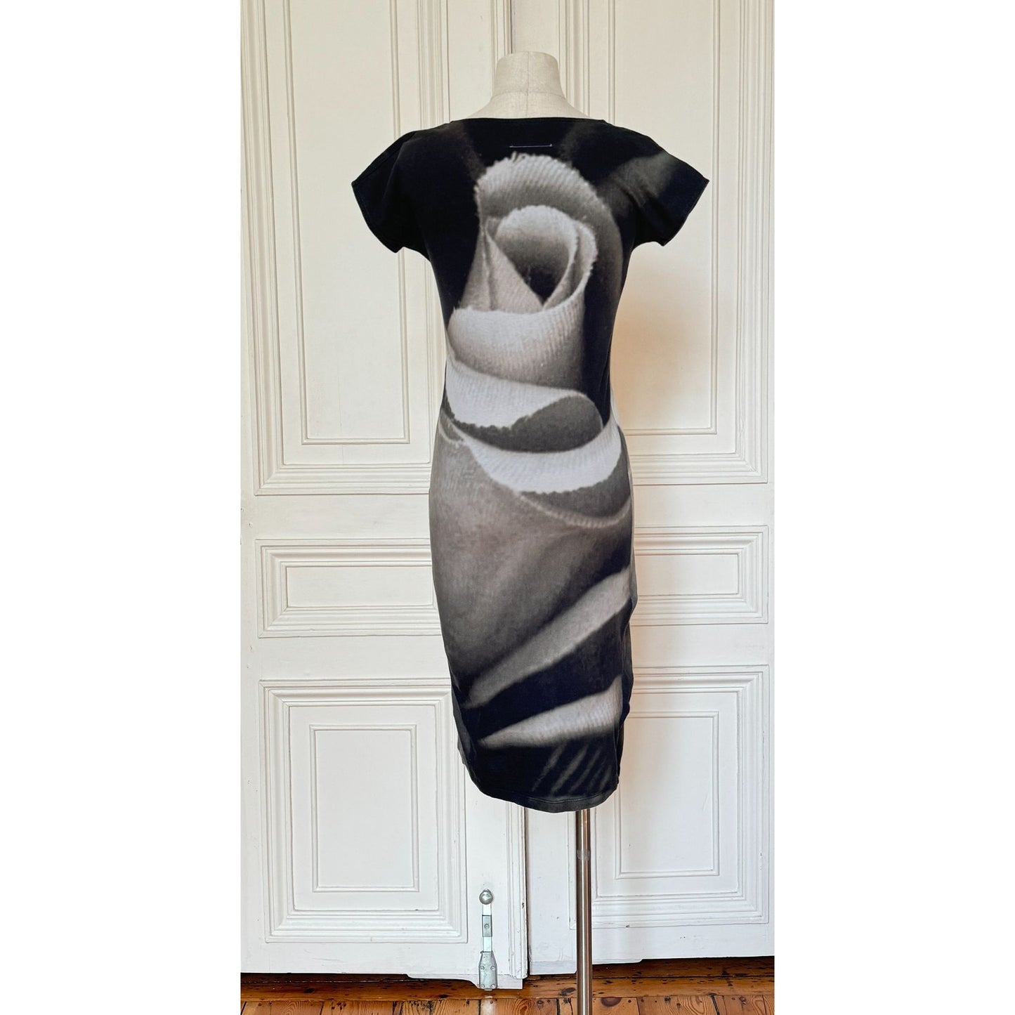 SS 2007 Trompe-l’Œil Printed Cotton Dress
