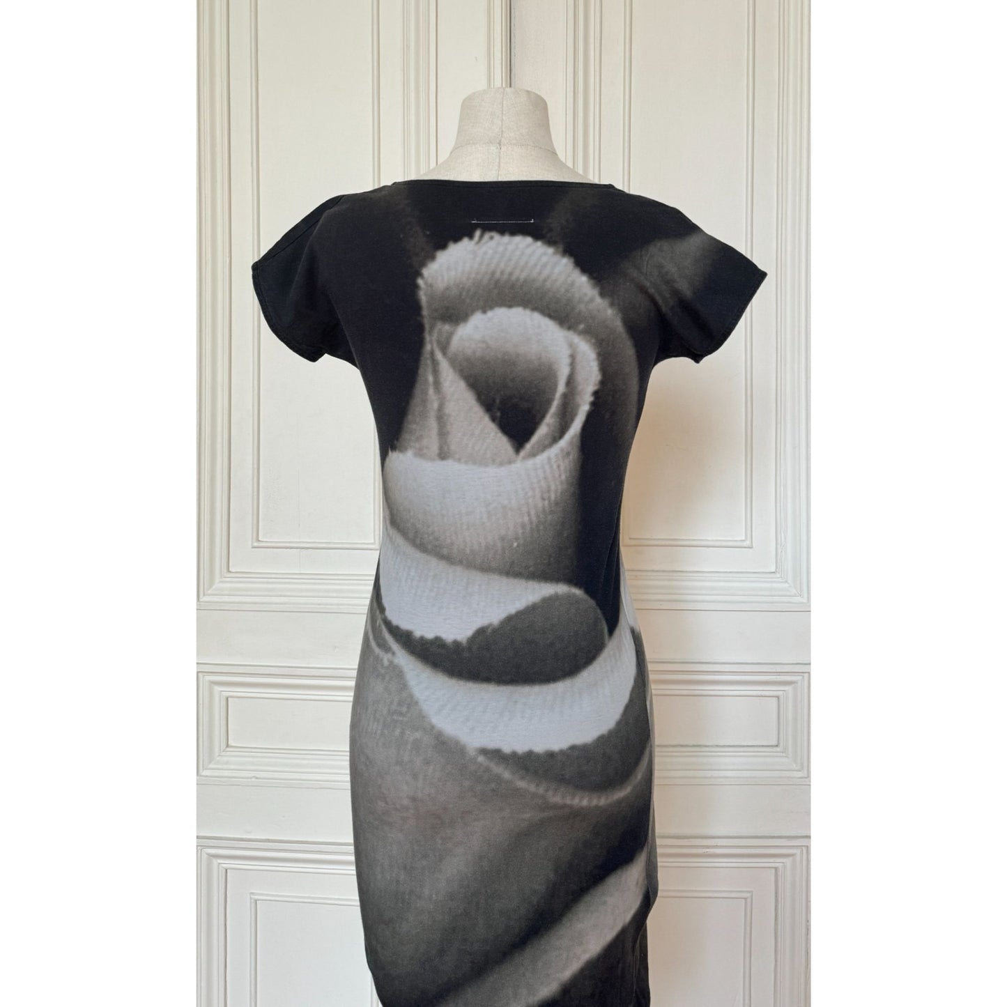 SS 2007 Trompe-l’Œil Printed Cotton Dress