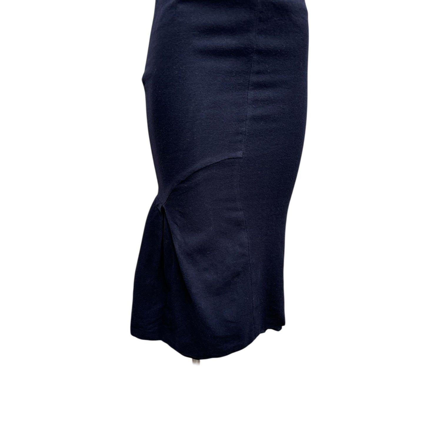 FW 2005 Navy Wool Skirt