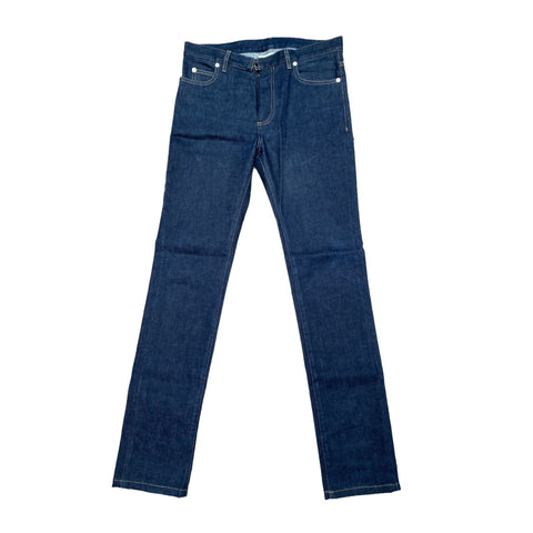 Blue Raw Denim Jeans  Iconic 4 Stitches