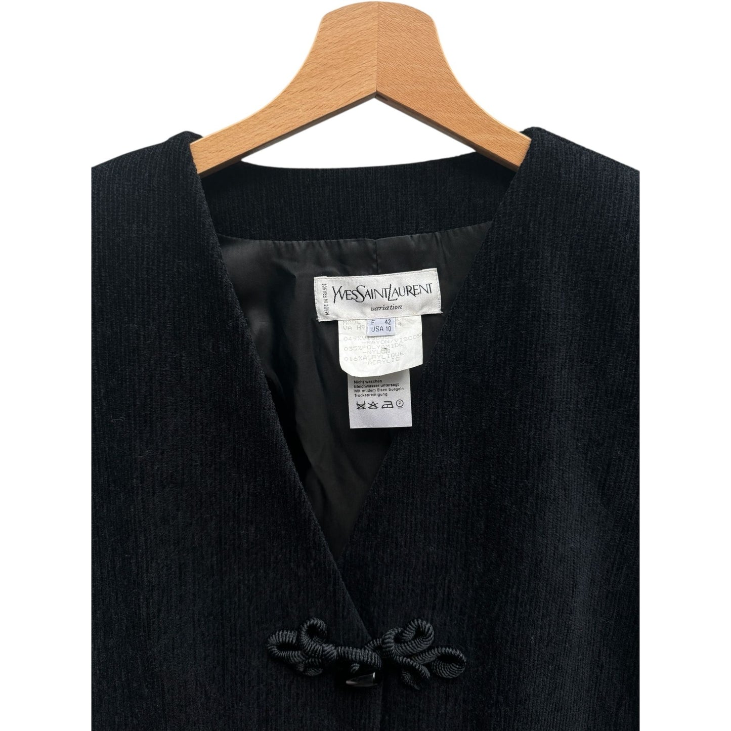 FW 1994 Black Corduroy Jacket