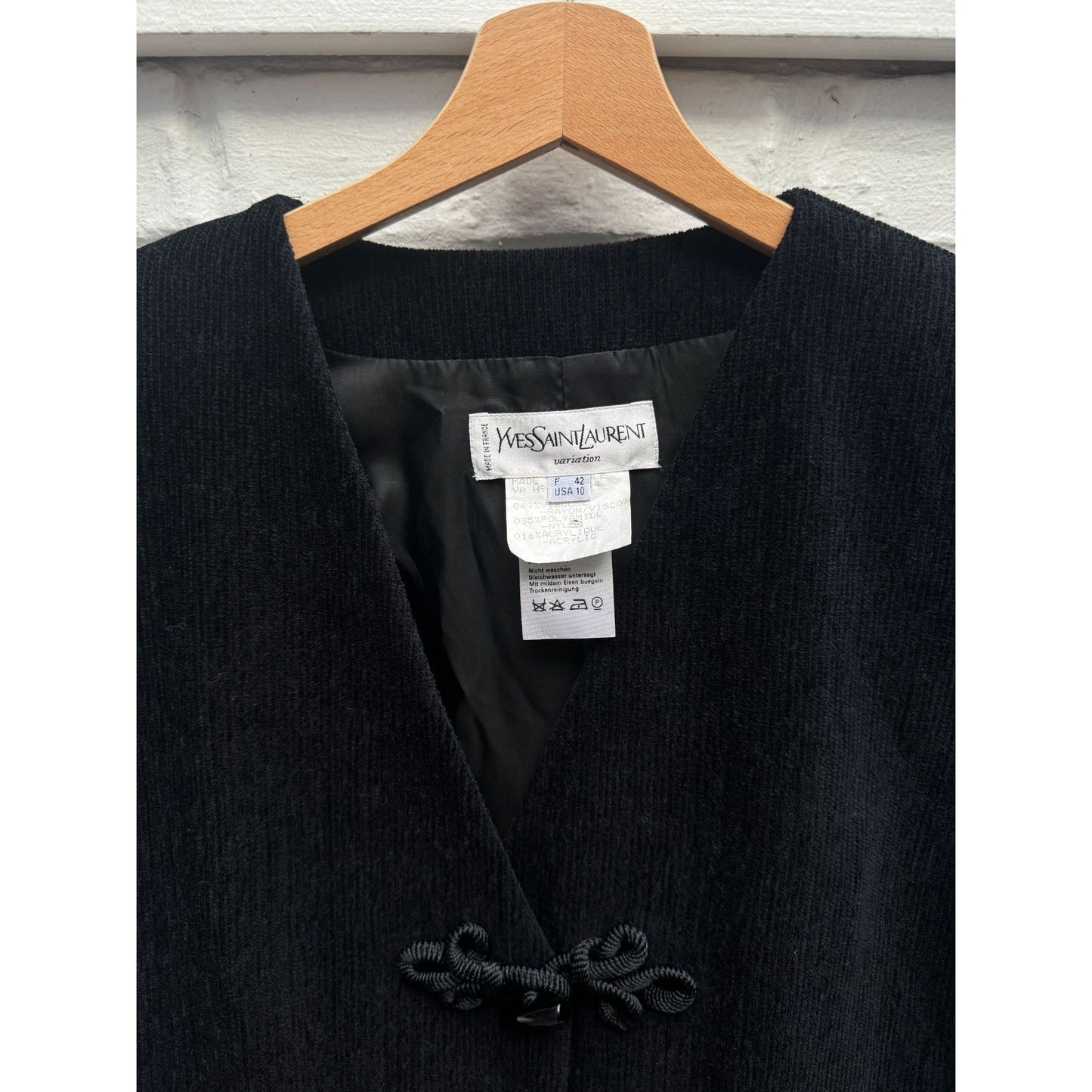 FW 1994 Black Corduroy Jacket