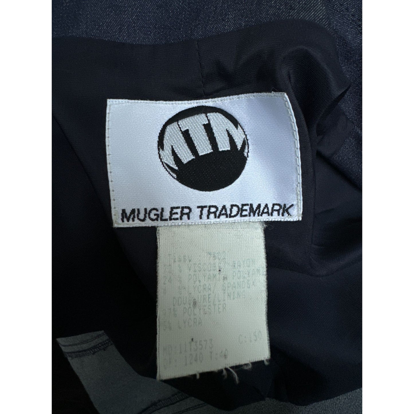  Dark Denim Blazer Jacket