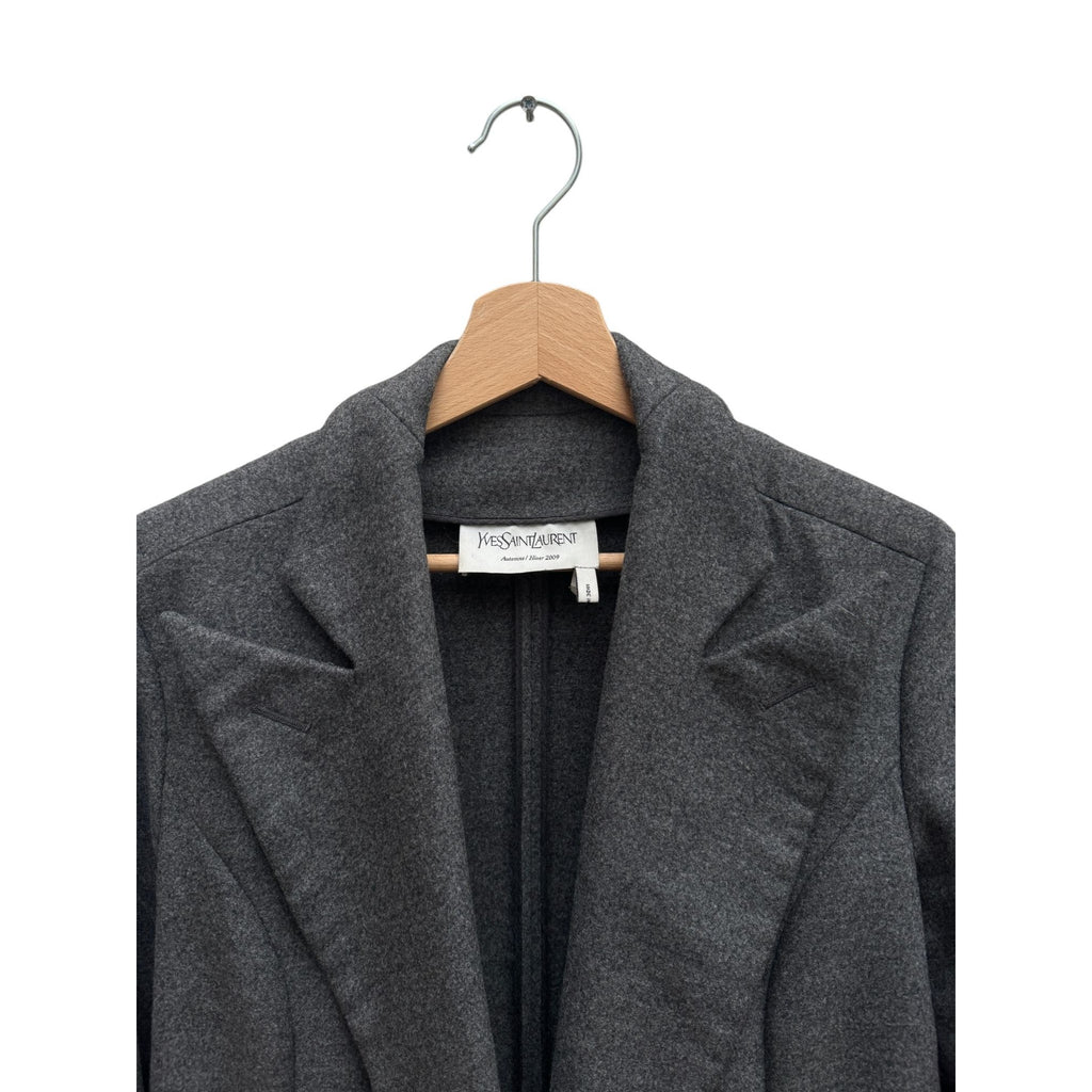 By Tom Ford  Fall Winter 2009  Grey Wool Coat