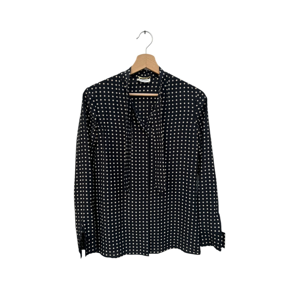 Hedi Slimane  Silk Dot Shirt