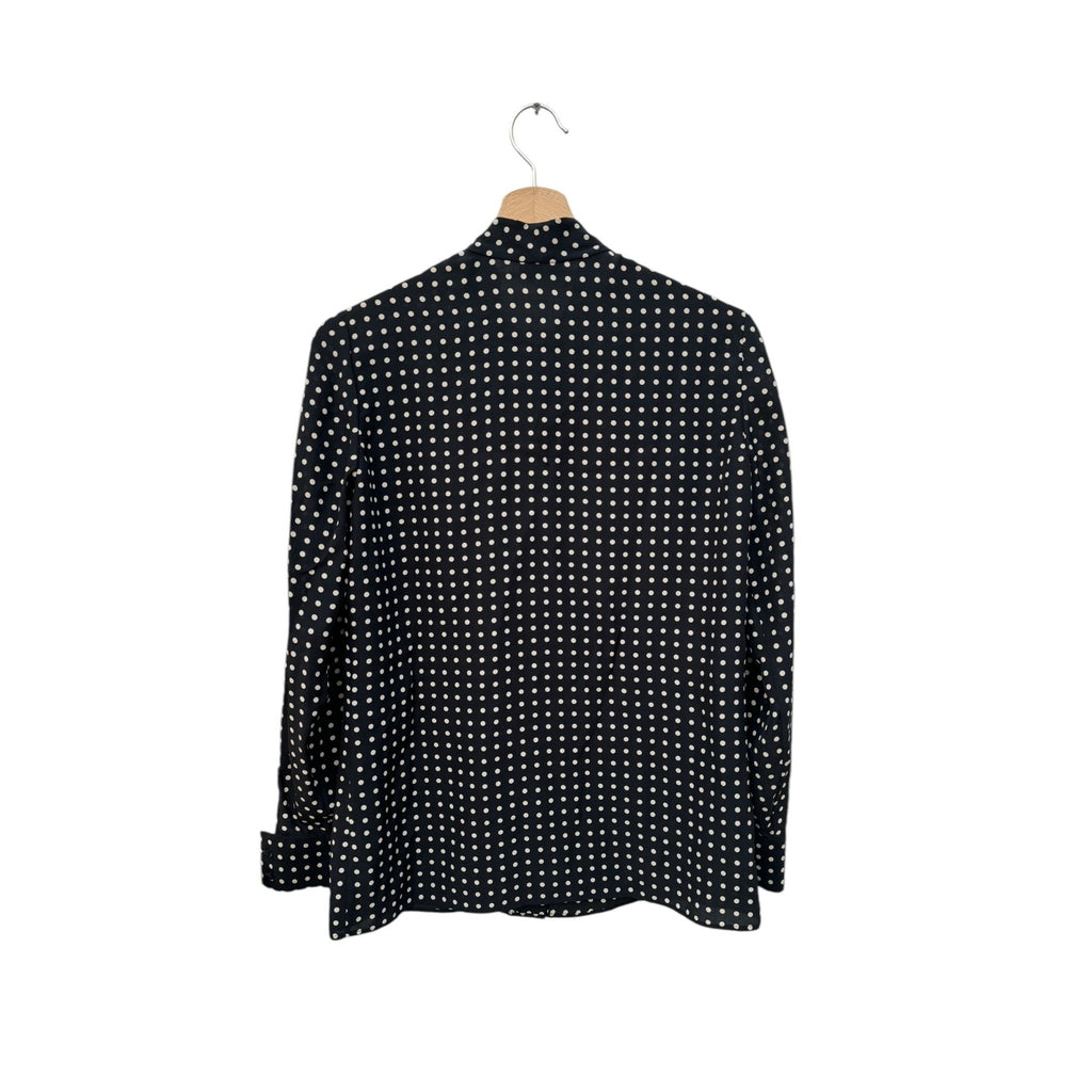 Hedi Slimane  Silk Dot Shirt