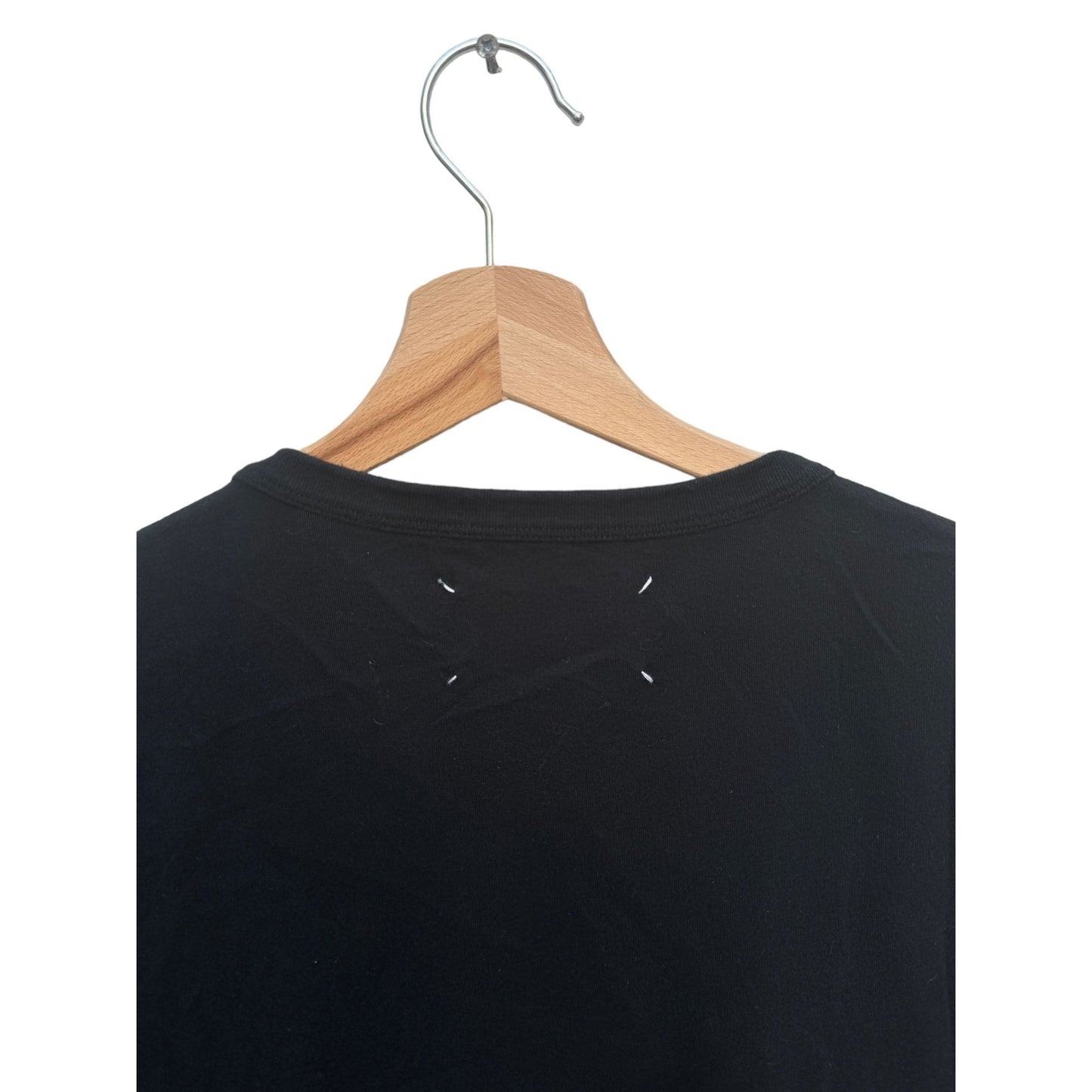 Vintage Black Trompe l’oeil Printed Tuxedo T-shirt