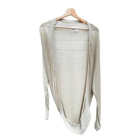 SS 2007 Beige Long Cardigan