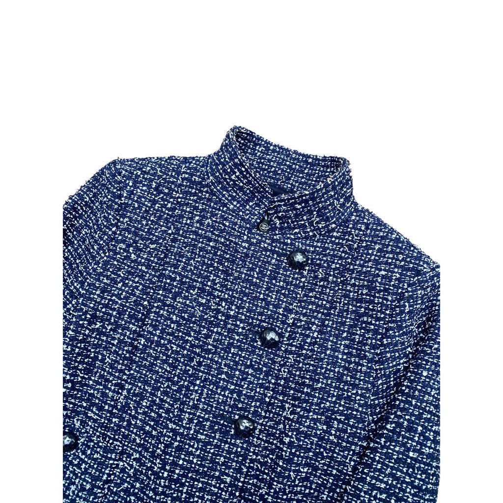 Navy Tweed Jacket