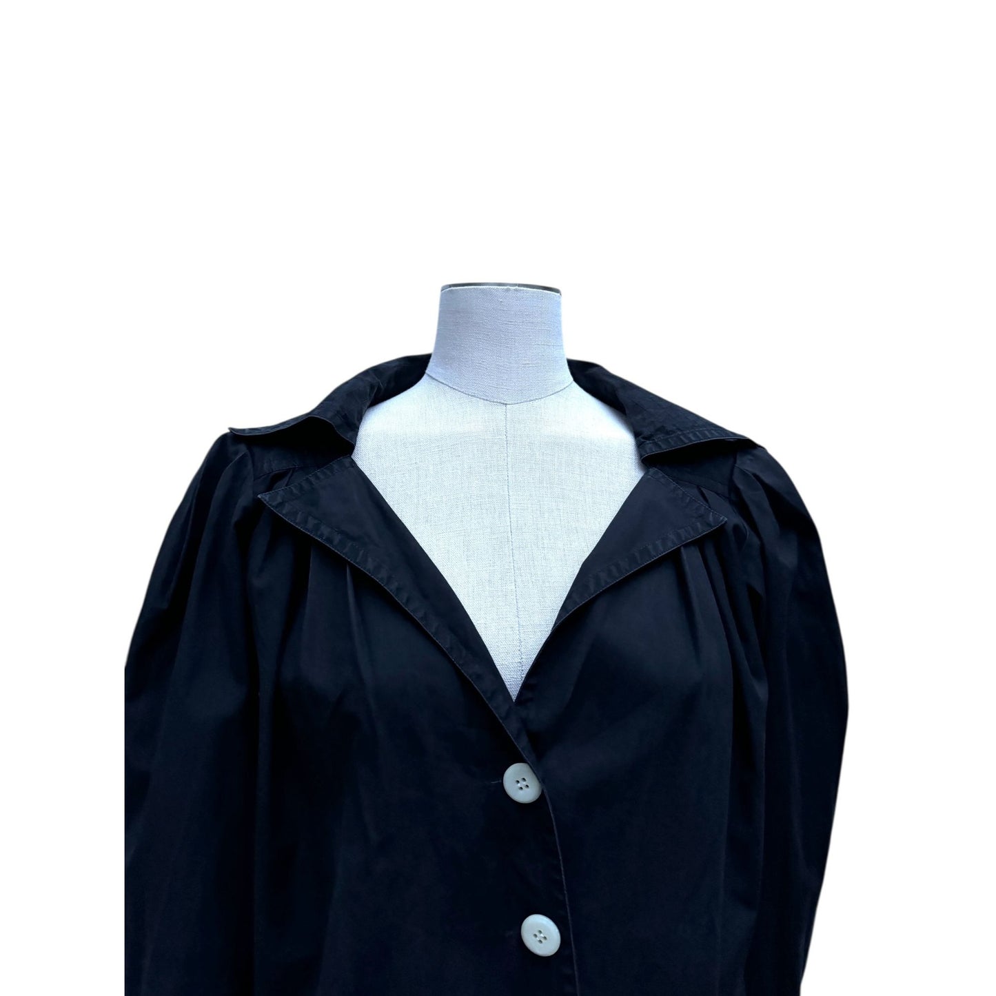 Yves Saint Laurent Paris  Black Cotton Shirt Size 38 / M