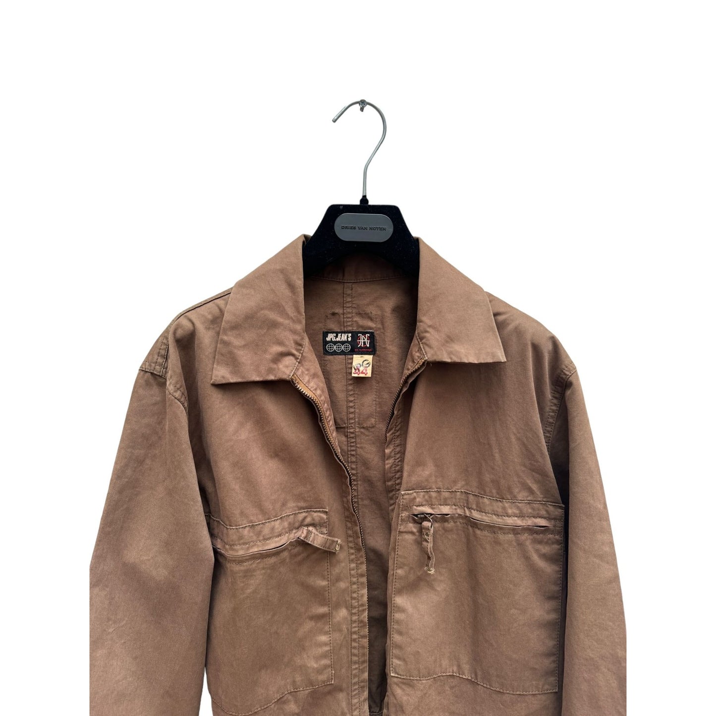 Vintage Brown Cotton Coat