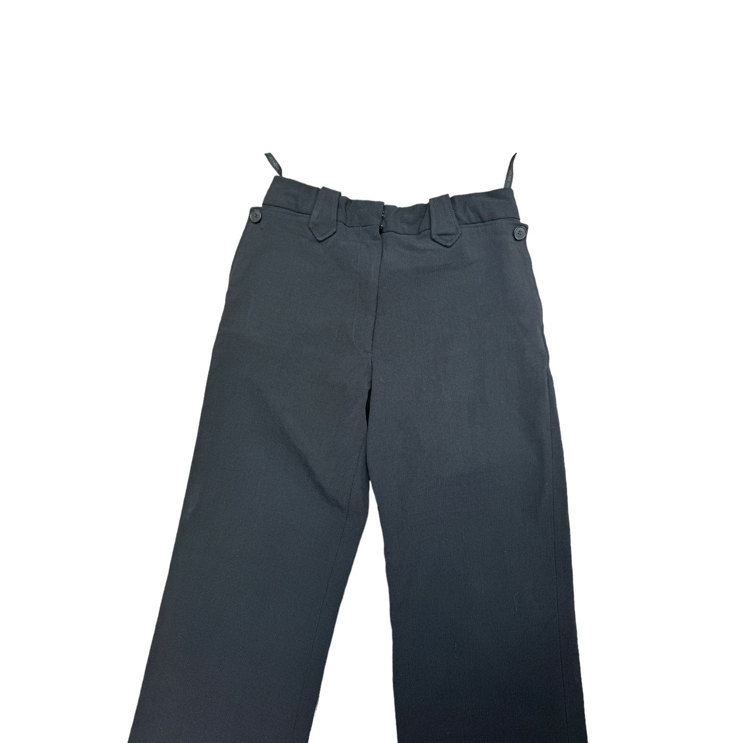 Black Straight Fit Pants