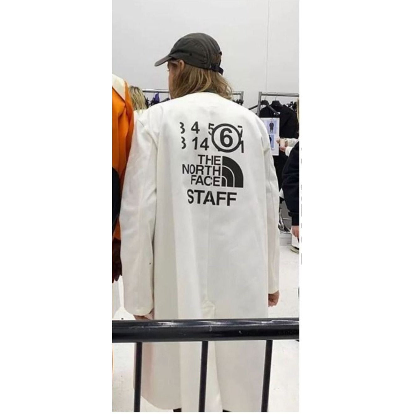 White Cotton Staff Lab Coat