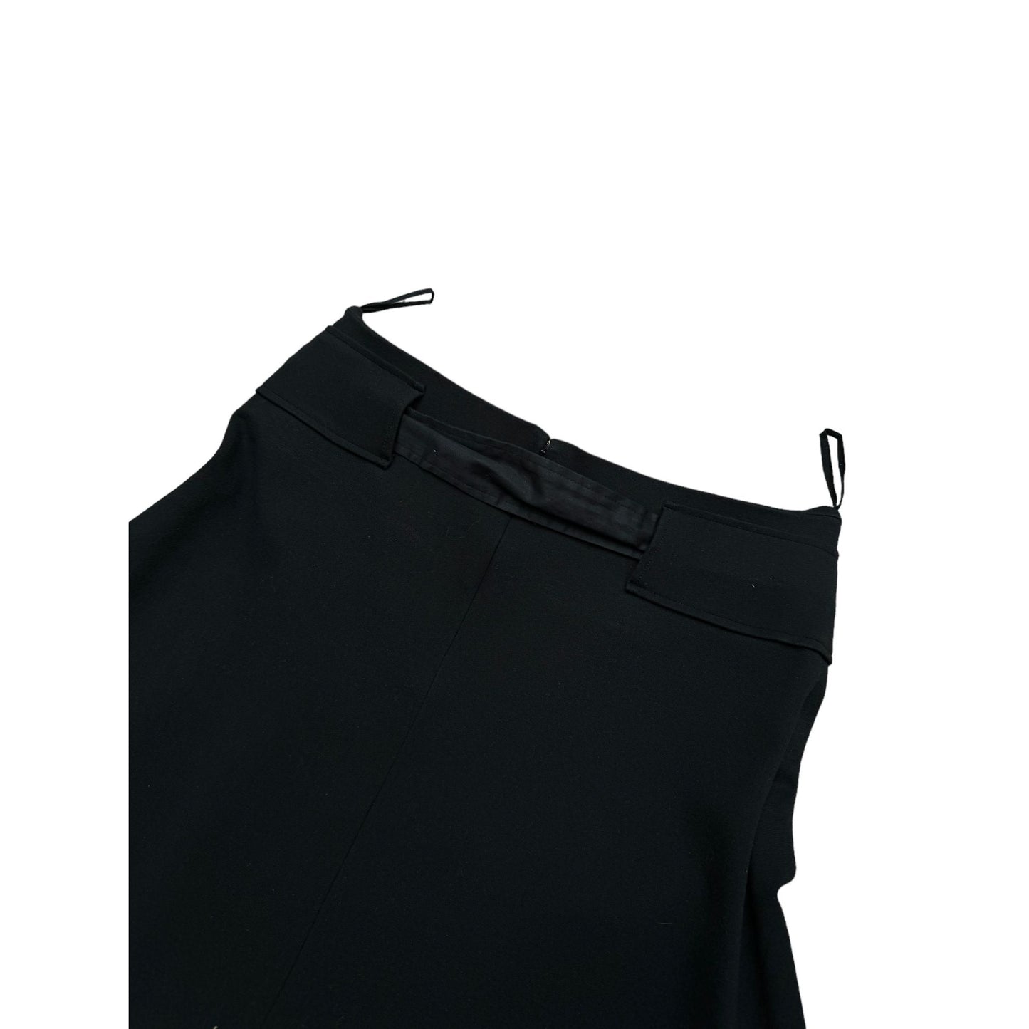 By Phoebe Philo Black Belted Skirt