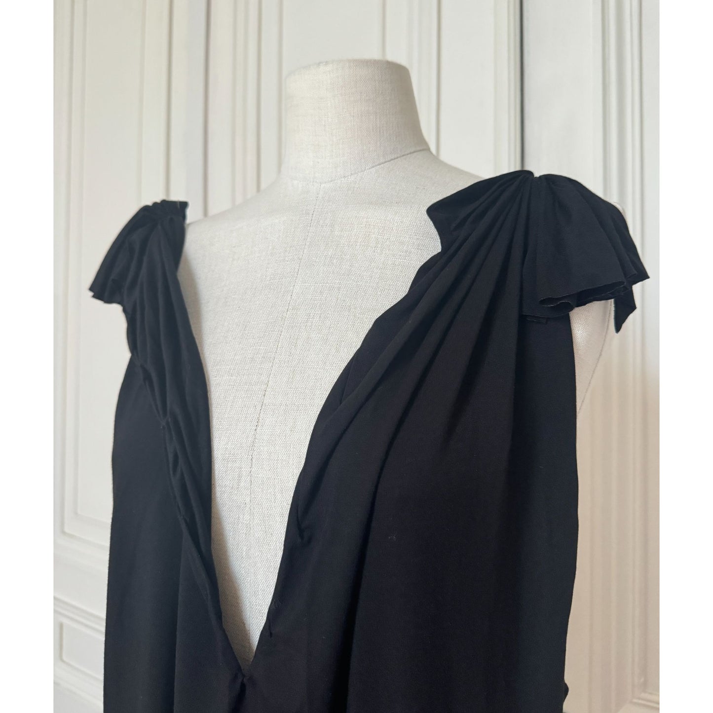 SS 2005 Black Suspended Dress