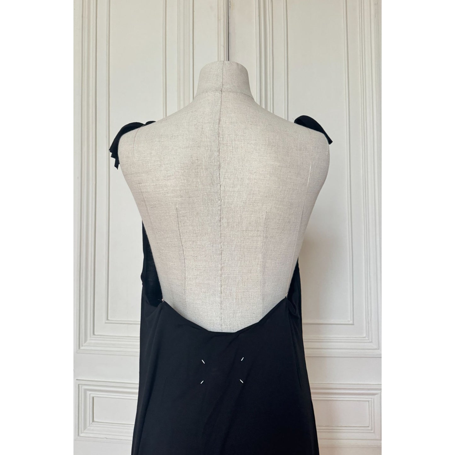 SS 2005 Black Suspended Dress
