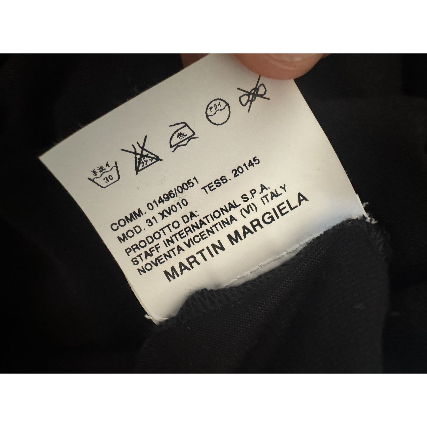 SS 2005 Black Suspended Dress