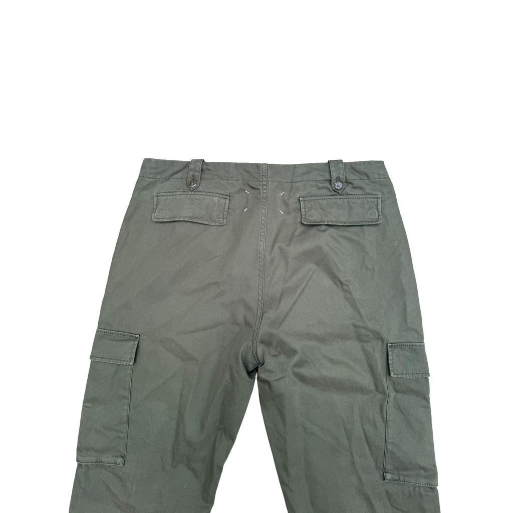 Kaki Cargo Pants Iconic 4 Stitches on the back