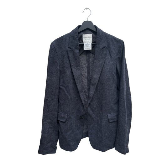Grey Wool Blazer Jacket 