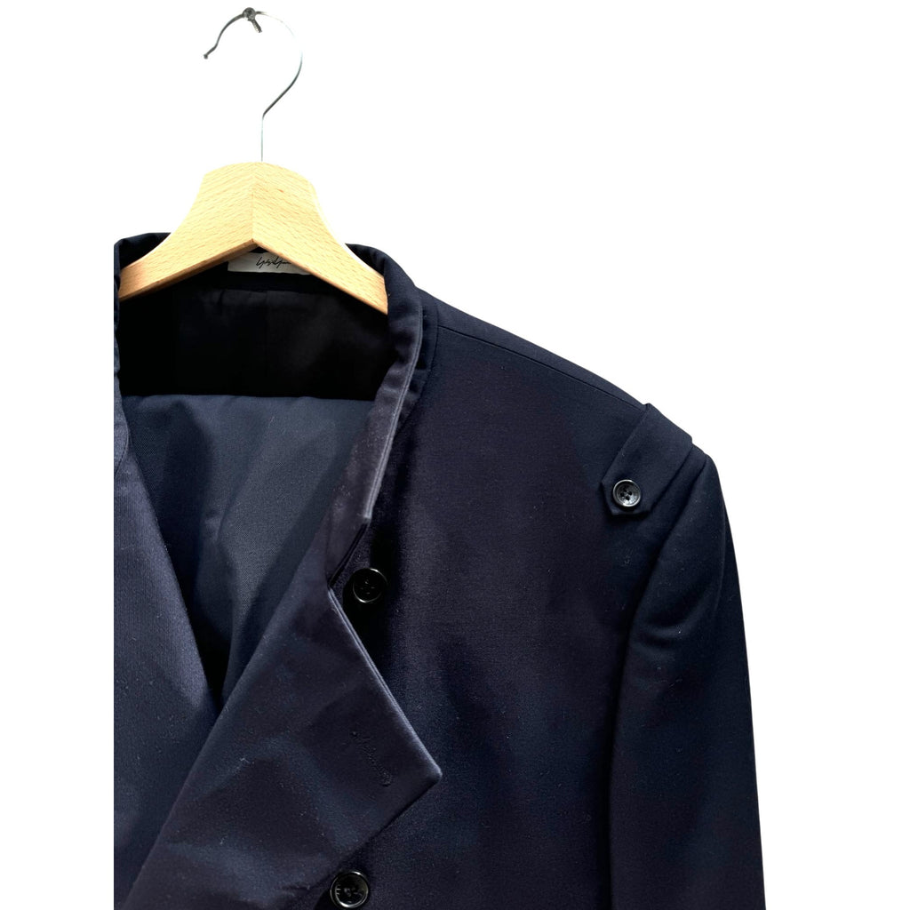 Navy Wool Military Suit
