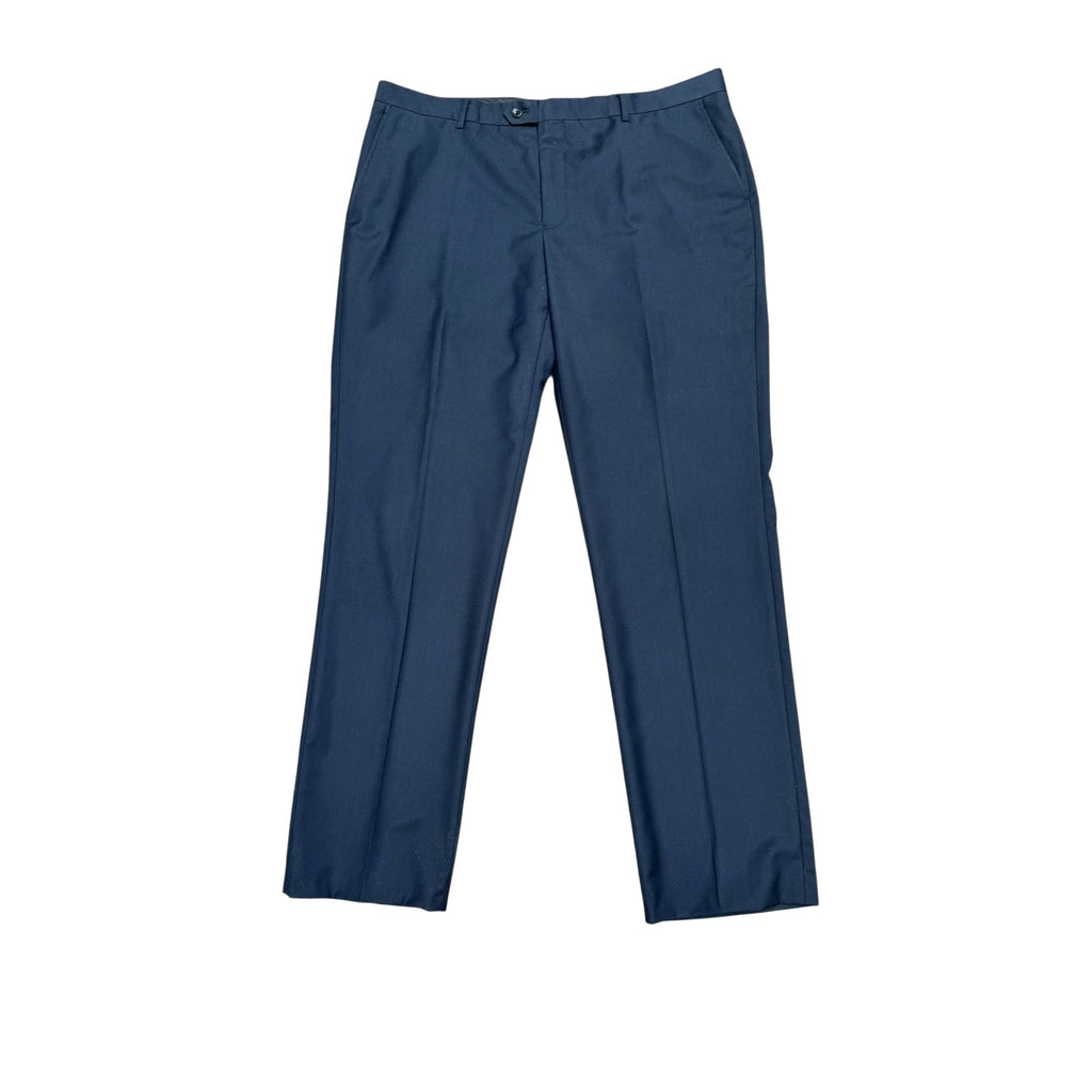 Navy Wool Military Suit
