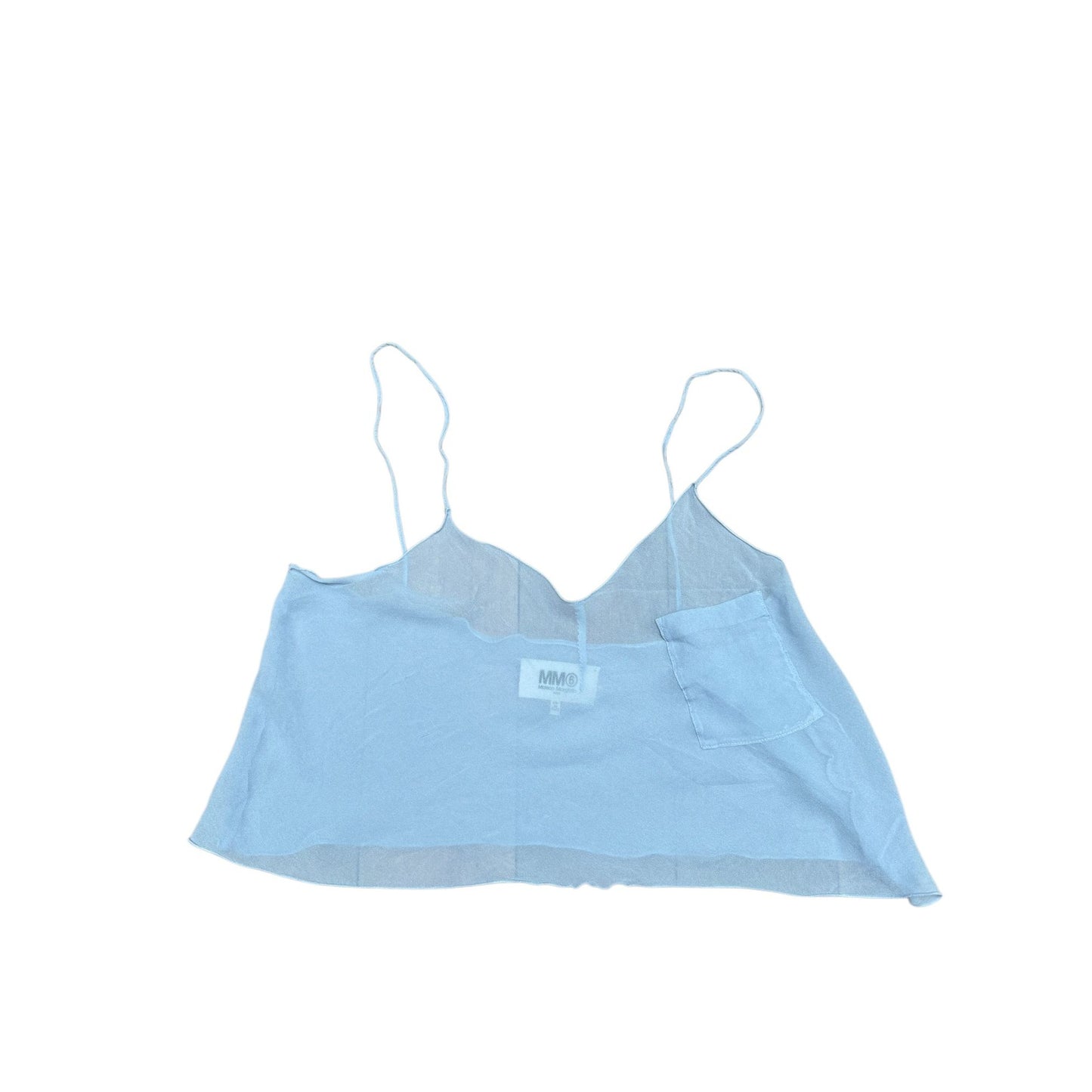 Blue viscose Top