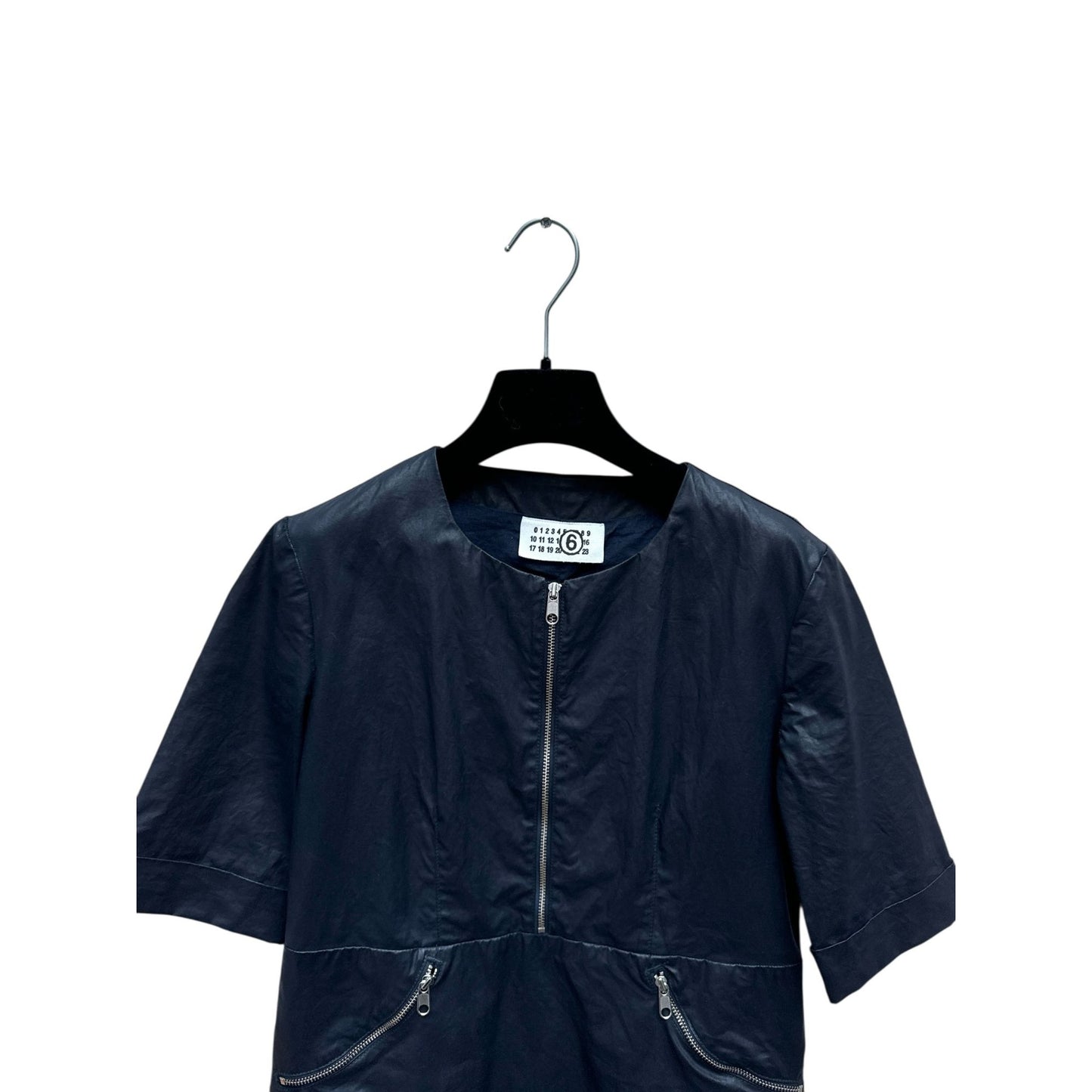 FW 2007 Navy Coated Dress