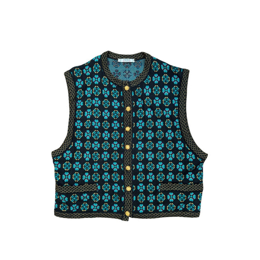 1970s Vintage Lambswool Knitted Vest