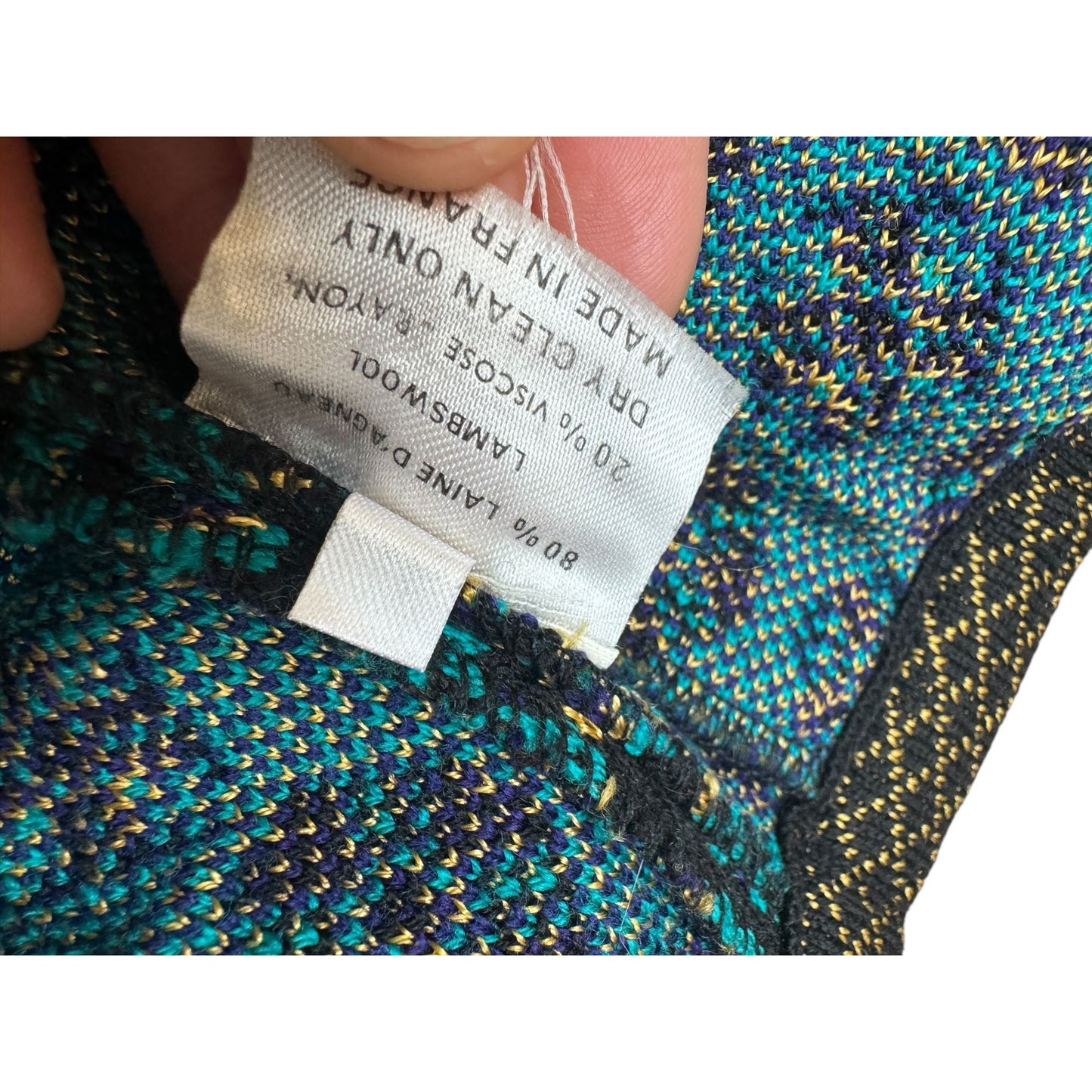 1970s Vintage Lambswool Knitted Vest
