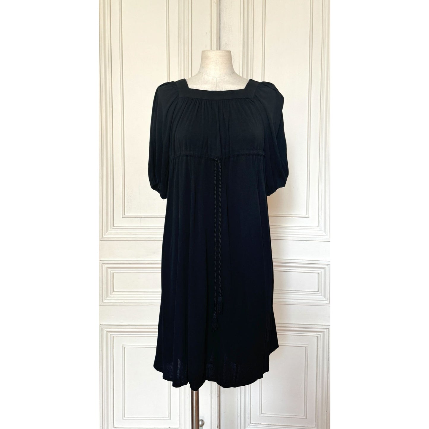 FW 1974 Black Evening Dress