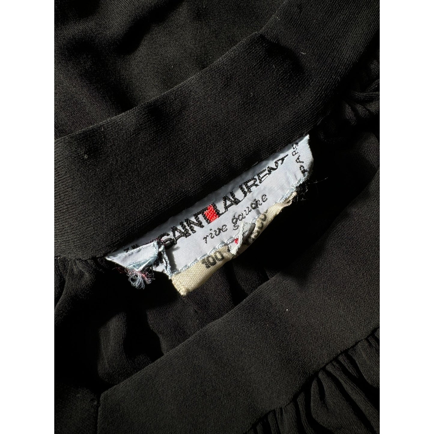 FW 1974 Black Evening Dress