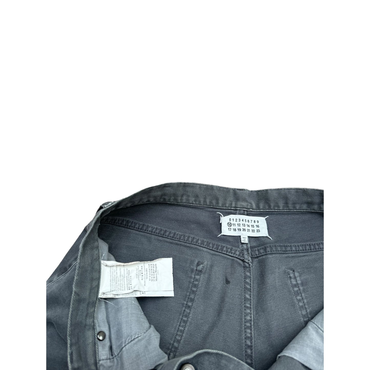 Grey 4 Stitches Jeans