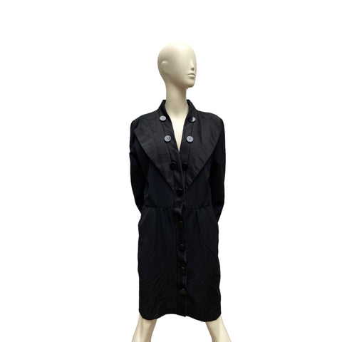 Vintage Stunning Black Coat  Spring Summer